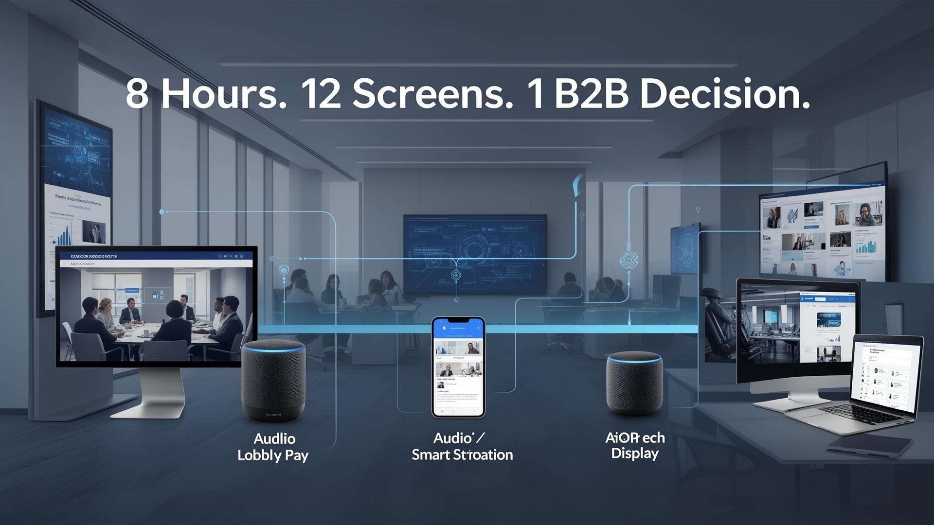 8 Hours. 12 Screens. 1 B2B Decision.